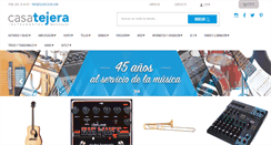 Desktop Screenshot of casatejera.com